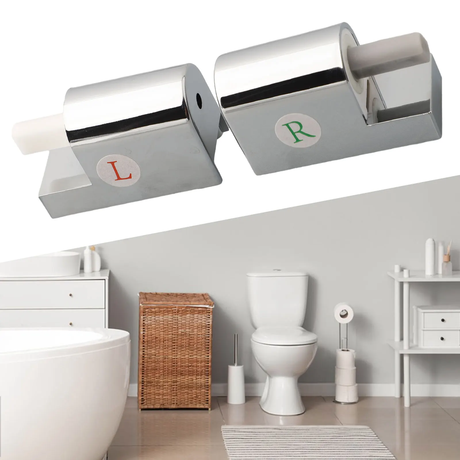 Набор от свързващи линии уникален дизайн с мек прибиране Начин на закрепване отгоре с Висококачествена санитария, Подходящи за всяка баня