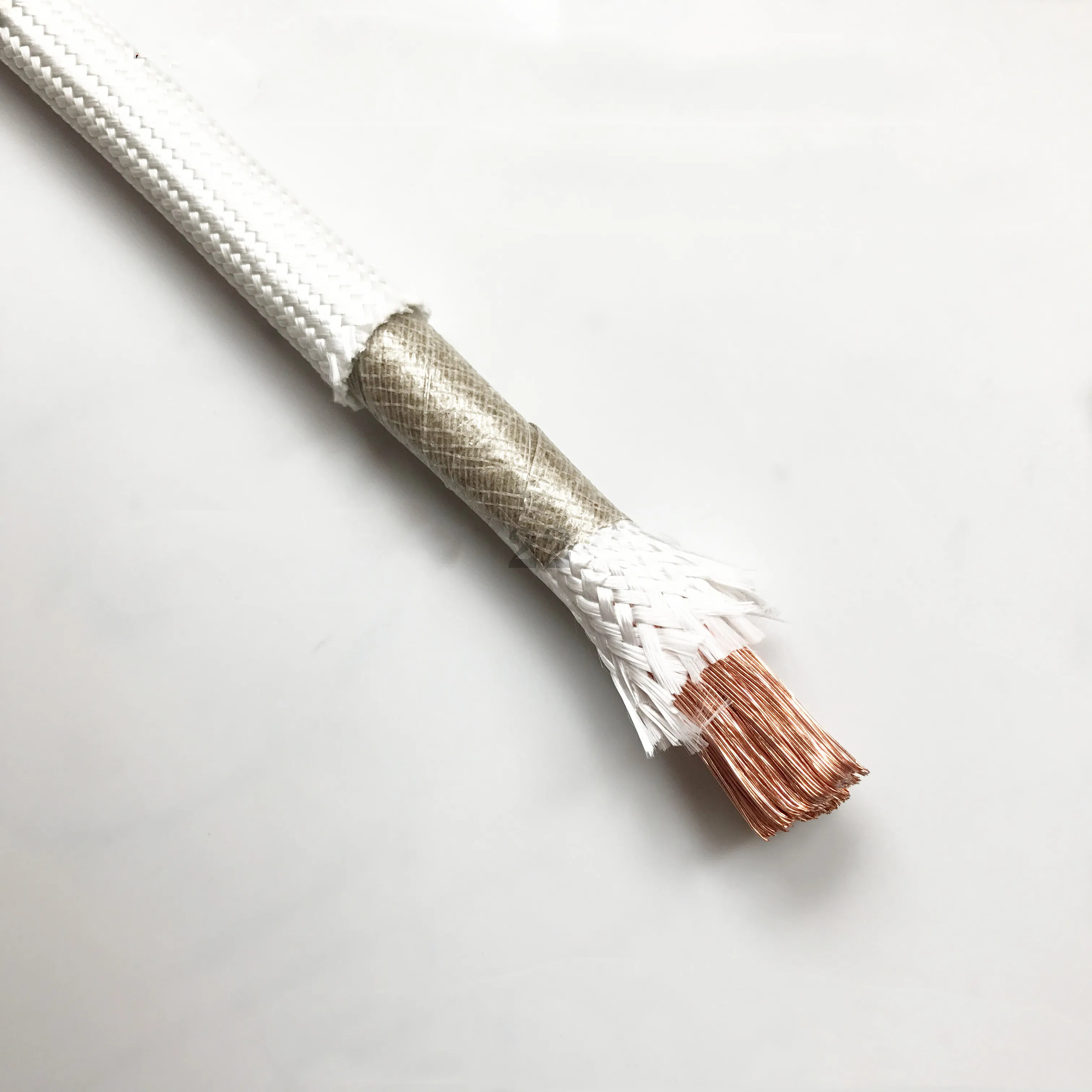 Висока кабел от чист никел от слюдяной оплеткой негорими тел електромагнитно подгряване на 20-6AWG чисти медни никелирани тел