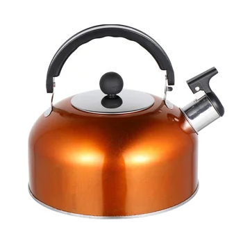 Чайник с изолация от стомна за вода, трайни чайник, индукционная печка за готвене, Неръждаема стомана с свистком