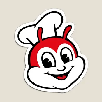 Класически Магнит с логото на Jollibee Fast Food, Играчка хладилник, детски стикери, Сладък за хладилник, Органайзер за домашно мастило декор, Титуляр