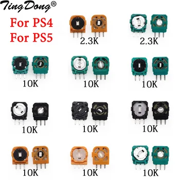 2 елемента 3D аналогов микропереключатель Сензор за PS4 контролер PS5 3D ос резистори потенциометър за Xbox One