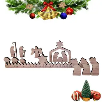 Коледна Украса за Вертепа на открито, за да означения в двора, Коледни Комплекти бижута, бижута за вертепа на закрито и на открито