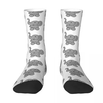 Всесезонни Экипажные чорапи, Чорапи със слонове, Дълги чорапи в стил Харадзюку, Луд хип-хоп, Аксесоари за мъже, Подаръци за жени