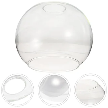 Сферична стъклена лампа, капак, осветление, окачени завеси, стенни осветителни тела, окачен глобус