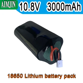 Литиева акумулаторна батерия 10,8 3000 mah 18650 за динамика, фенерче, фотоапарат, прожектор, преносим комплект