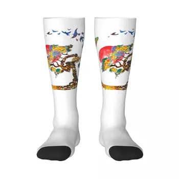 Чорапогащи Enso Circle и Бонсай 6 за възрастни, творчески чорапи с добра пропускливост на въздуха, студен цвят, компресия чорапи Humor Hyundai