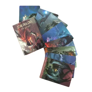 Книжен игра на карти Star Dragons Oracle на Oracle Entertainment Гадаене на карти Таро и различни варианти на Таро PDF Ръководство