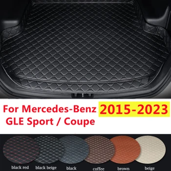 SJ High Side особено Подходящи За Mercedes-Benz GLE Sport 5 места 2015-2023 Непромокаема Подложка За Багажника за Кола AUTO Делото Карго Подложка Carp