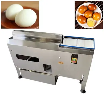 Автоматична машина за почистване на кокоши яйца, машина за премахване на кора с кокоши яйца, машина за премахване на кора с кокоши яйца
