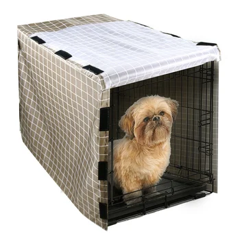 42-Инчов Капак Кутия За Кучета, Защитния Капак Кутия За Кучета 210D Плат Оксфорд Външна Покрита Капак Кутия За Кучета Клетка За Развъдник