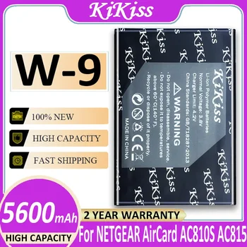 Батерия KiKiss W-9 5600mAh за NETGEAR AirCard AC810S AC815 Verizon Bateria