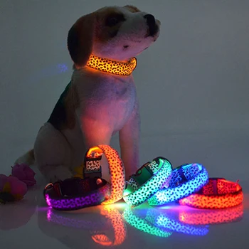 Led нашийник за кучета, регулируем светлинен USB-нашийник за котки, 3 режима на осветление, нежна нощна светлина, защита от загуба, нашийник за начин на отглеждане на кученцето, устройство за разходки на домашни любимци