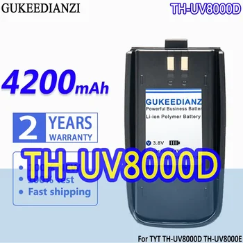 Батерия GUKEEDIANZI Висок Капацитет THUV8000D 4200mAh За TYT TH-UV8000D TH-UV8000E UV8000E TC-8000 TC-8000V Радио UV8000D