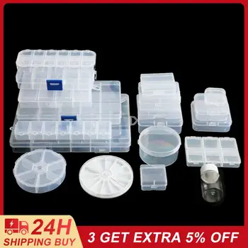 Пылезащитная скоростна Здрава Прозрачна кутия за съхранение на Устойчива пластмасова кутия за съхранение на бижута