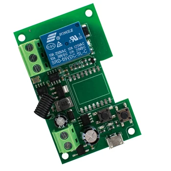 DC5V 12V 220V Wifi Релеен Модул за eWeLink APP Remote Control Самоблокирующееся Безжична Реле Закъснение за Intelligent Smart Home Switch