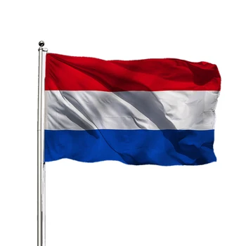 Директна доставка с двустранен печат холандски хартата от 100% полиестер