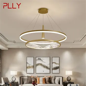 Висящи лампи PLLY, led лампа, Модерно луксозно украшение за дома, хол, трапезария