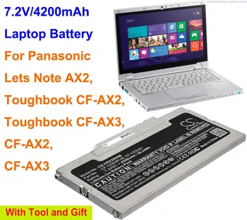 Батерия за лаптоп Cameron Sino 4200mAh CF-VZSU81, CF-VZSU85 за Panasonic CF-AX2, CF-AX3, Lets Note AX2, Toughbook CF-AX2, CF-AX3