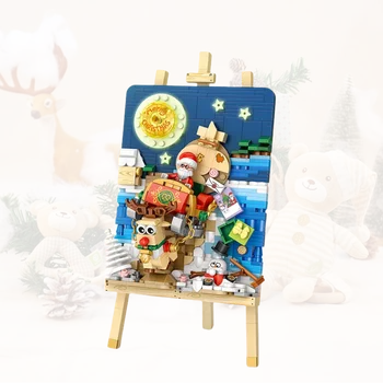Уникални картини за деца, гадже, Приятелка, семейство, Коледа Стереоскопичен украса, Идеален Коледен подарък за Деня на Благодарността